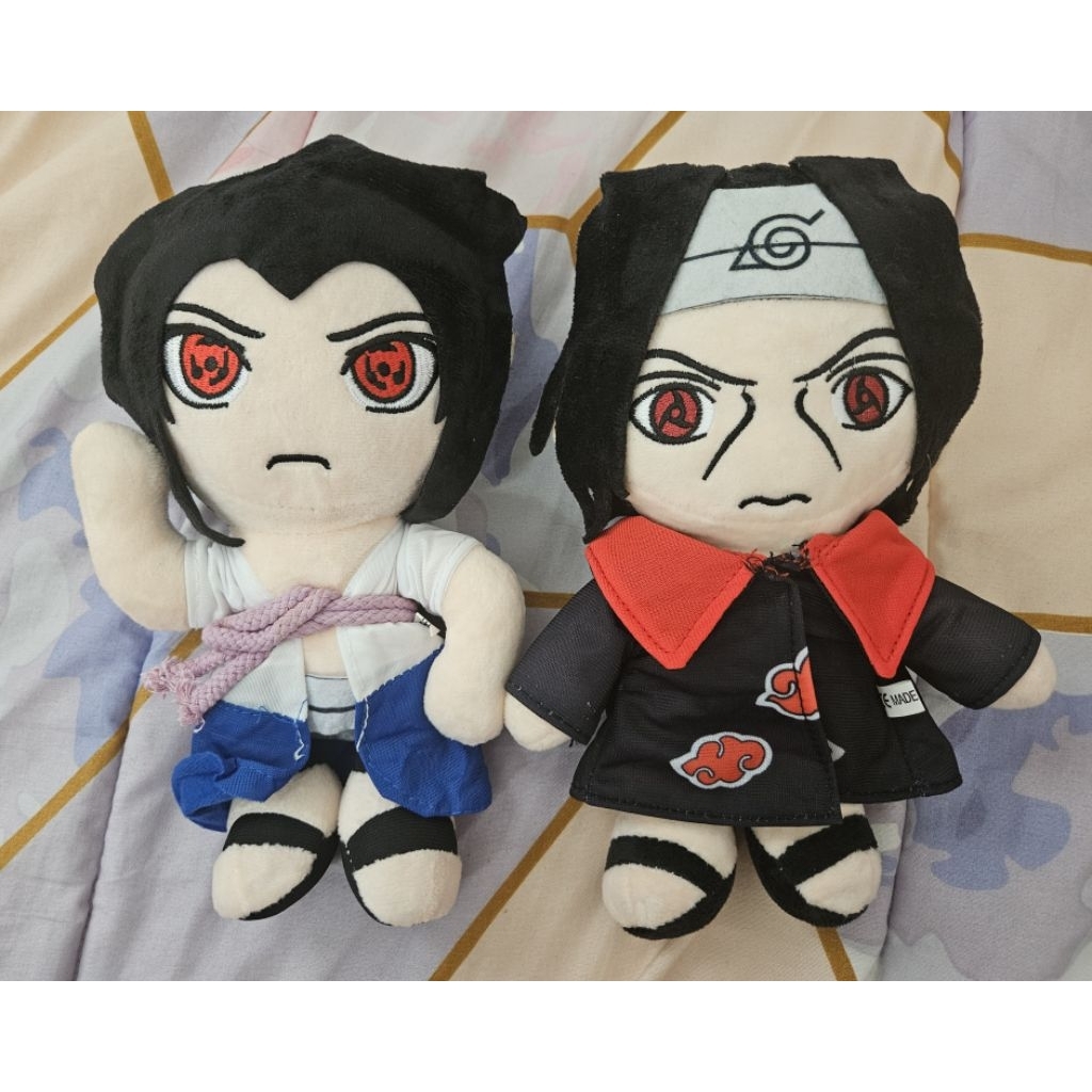 [NEW] Boneka Plush Doll Uchiha Sasuke Shippuden Uchiha Itachi Akatsuki Anime Naruto