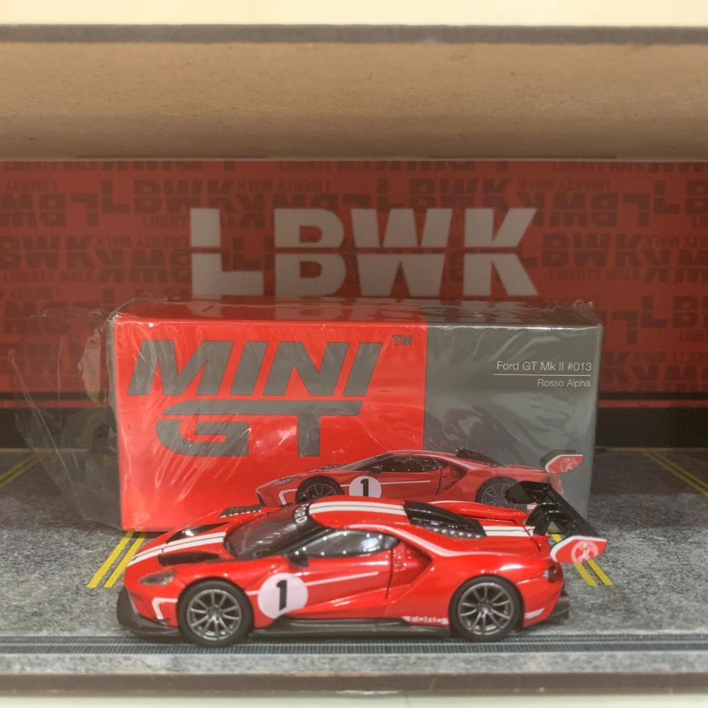Mini GT 603 Ford GT MK II #013 Rosso Alpha