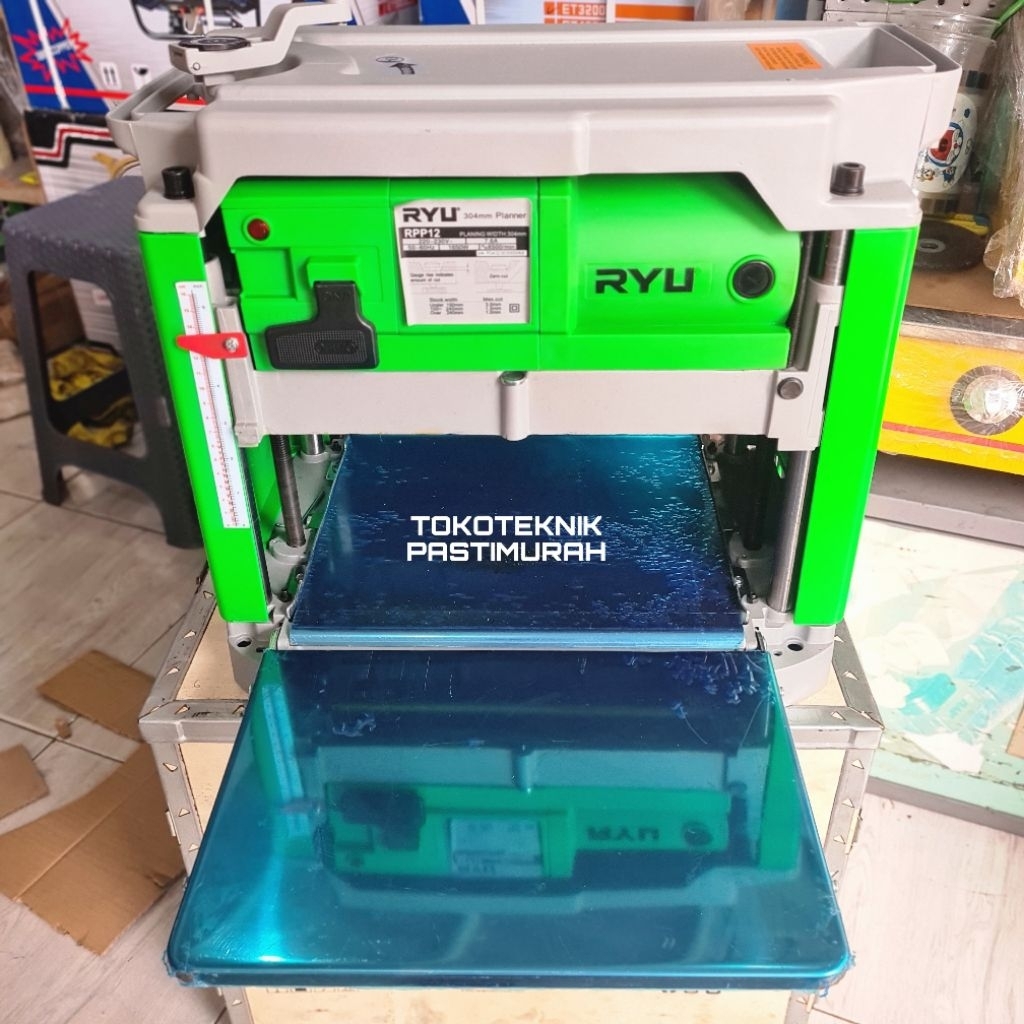 RYU TABLE MEJA RPP12 Planer Duduk Serut Ketam Sunggu Pasah Kayu Meja Modern Mesin Planner RPP 12 Dud