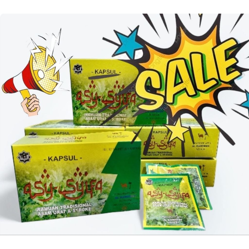 Asy Syifa untuk Asam urat rheumatik pegal.