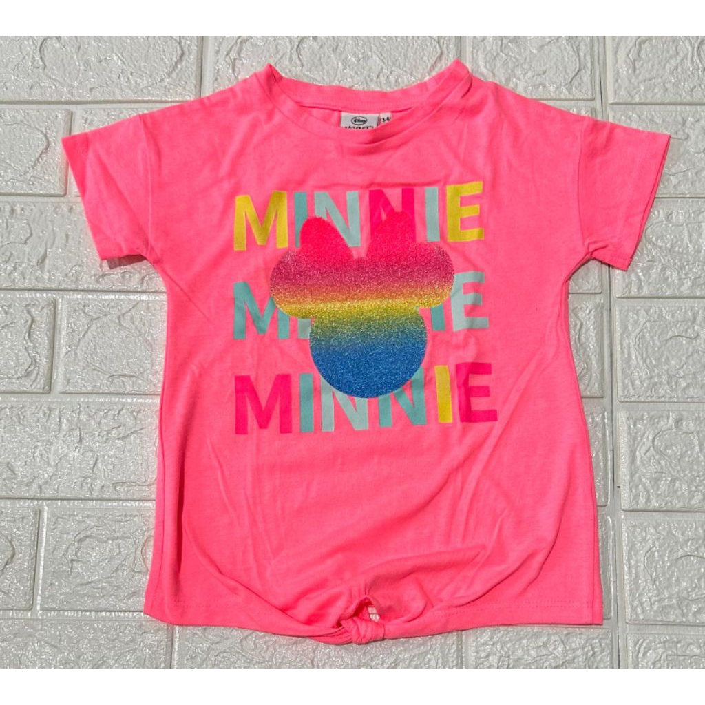 Kaos anak Minnie Mouse