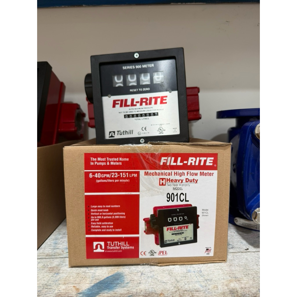 Jual Flow Meter FILL-RITE Type 901L SERIES 900 4 Digit Size 1,5 Inch MURAH