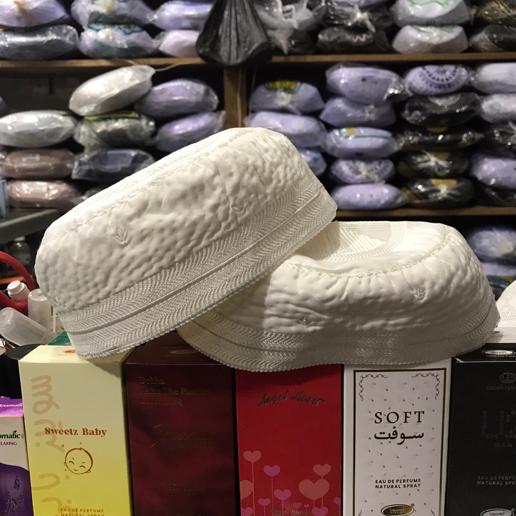 KOPIAH MADINAH ORIGINAL MADINAH PECI MADINAH ORIGINAL