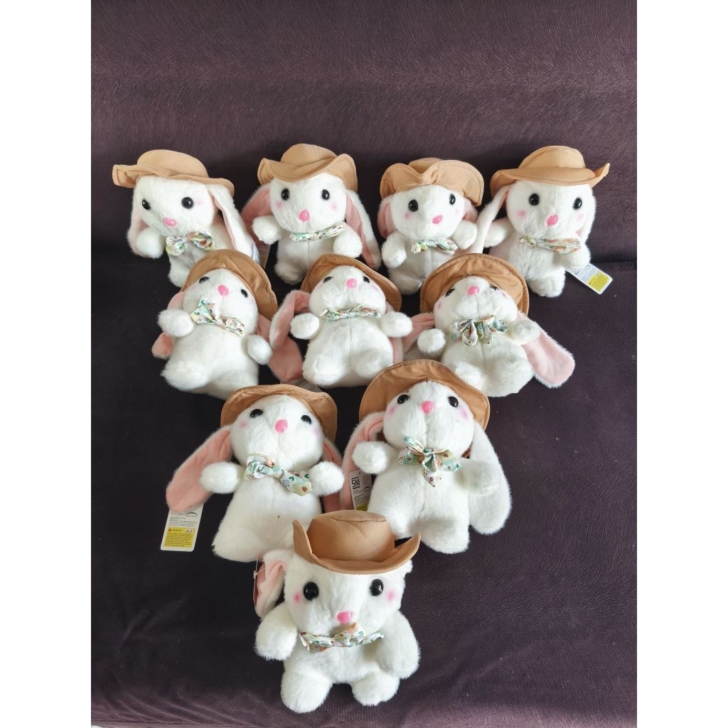 Boneka Oh Some Kelinci Bertopi