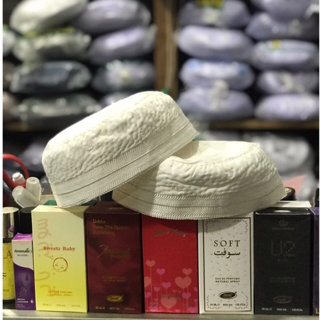 PECI MADINAH ORIGINAL KOPIAH MADINAH ORI KOPIAH PRIA MUSLIM