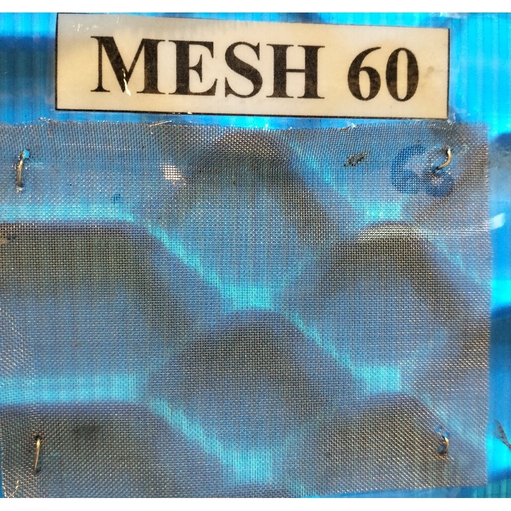 Kawat wiermersh Mesh 60 Stainless SS 304 tebal kawat.0,12mm /kawat nyamuk PerRollan