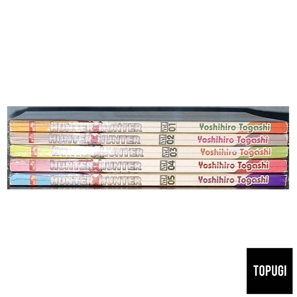 Komik Hunter x Hunter SET Vol. 1 2 3 4 5 (Stok Ke-3)