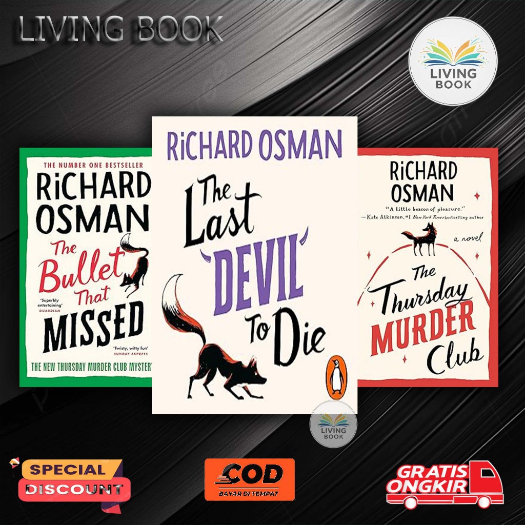 The Thursday Murder Club | The Man Who Died Twice | The Last Devil to Die | The Bullet That Missed b
