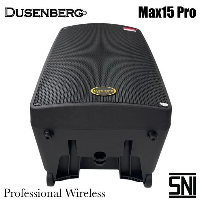 Speaker Professional Portable 15 inch Dusenberg / dusen berg — Max 15 pro / Max15Pro Bluetooth Tws 2 wireless Pro Vocal