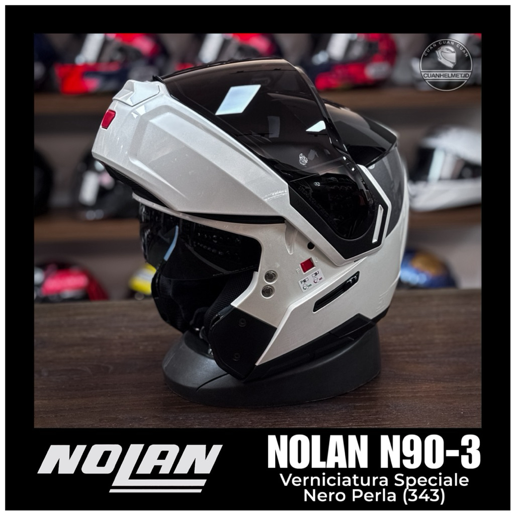 Nolan N90-3 Verniciatura Speciale Nero Perla (343) NOLAN N903