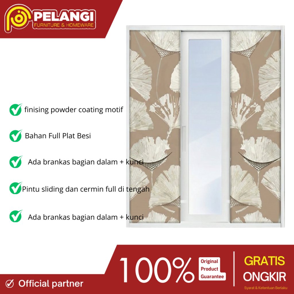 Lemari Besi Importa Okelo JM S04 A/B/C l Lemari Besi Okelo l Lemari Besi Sliding