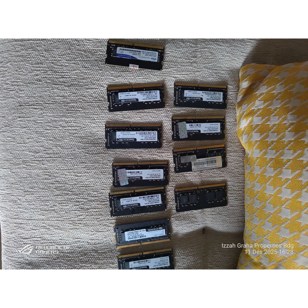 SODIMM RAM LAPTOP DDR4 8GB TEAM ELITE