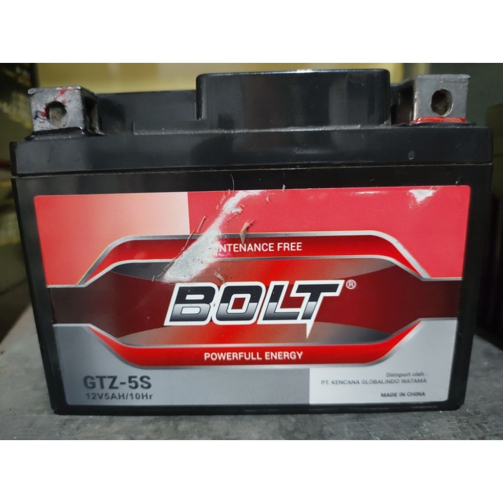 Aki BEKAS cocok untuk motor  beat,vixion dll