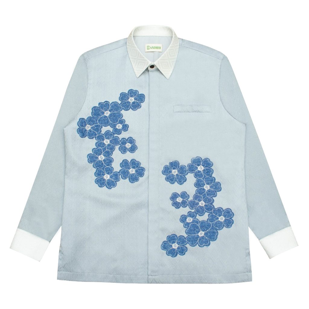 Kemeja Tenun Bandhu -  Krita