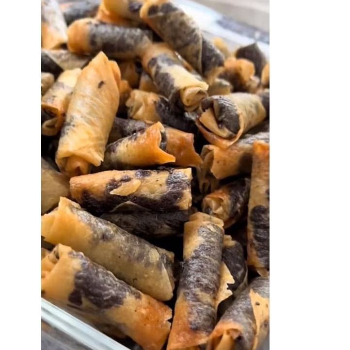 lumpia coklat lumer