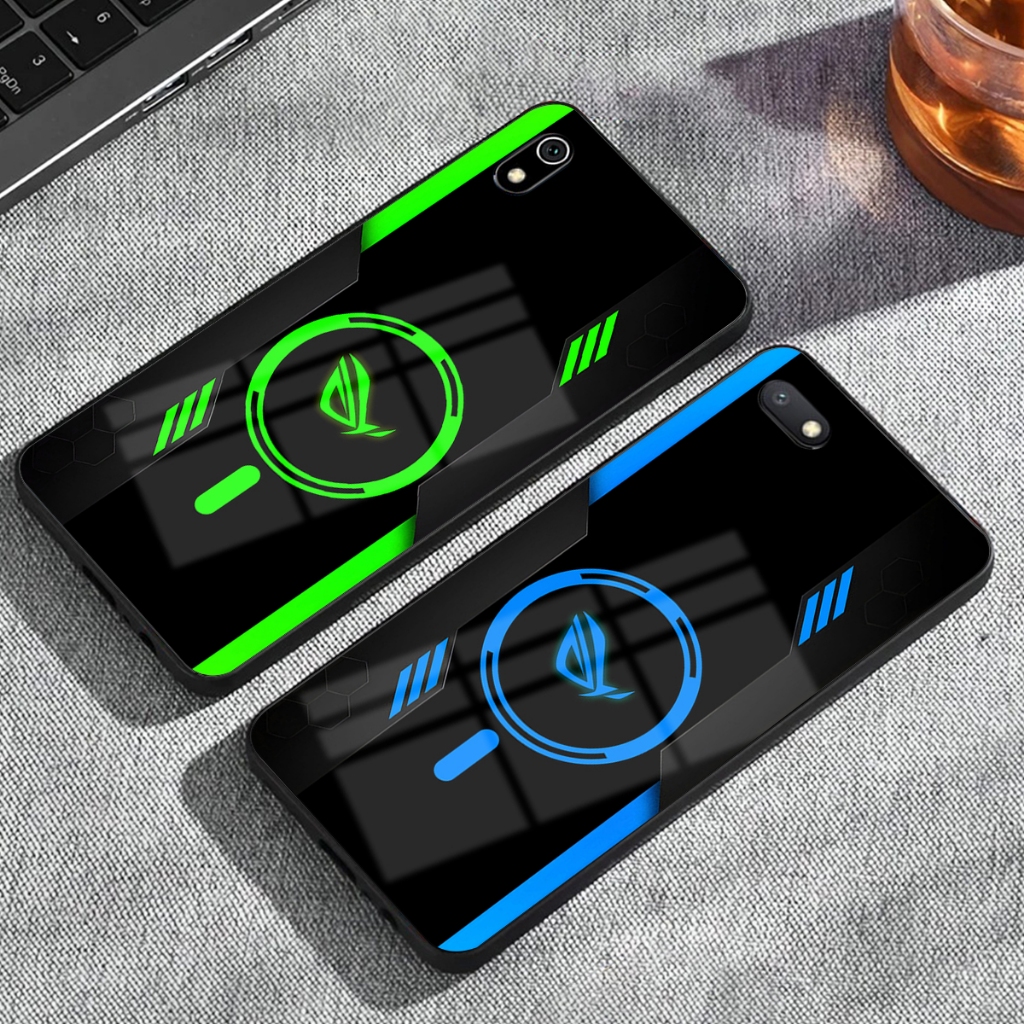 Softcase Xiaomi Redmi 7A / Redmi 6A / Redmi 5A Case Plating Kilau Efek Glossy / Case Anti Jamur