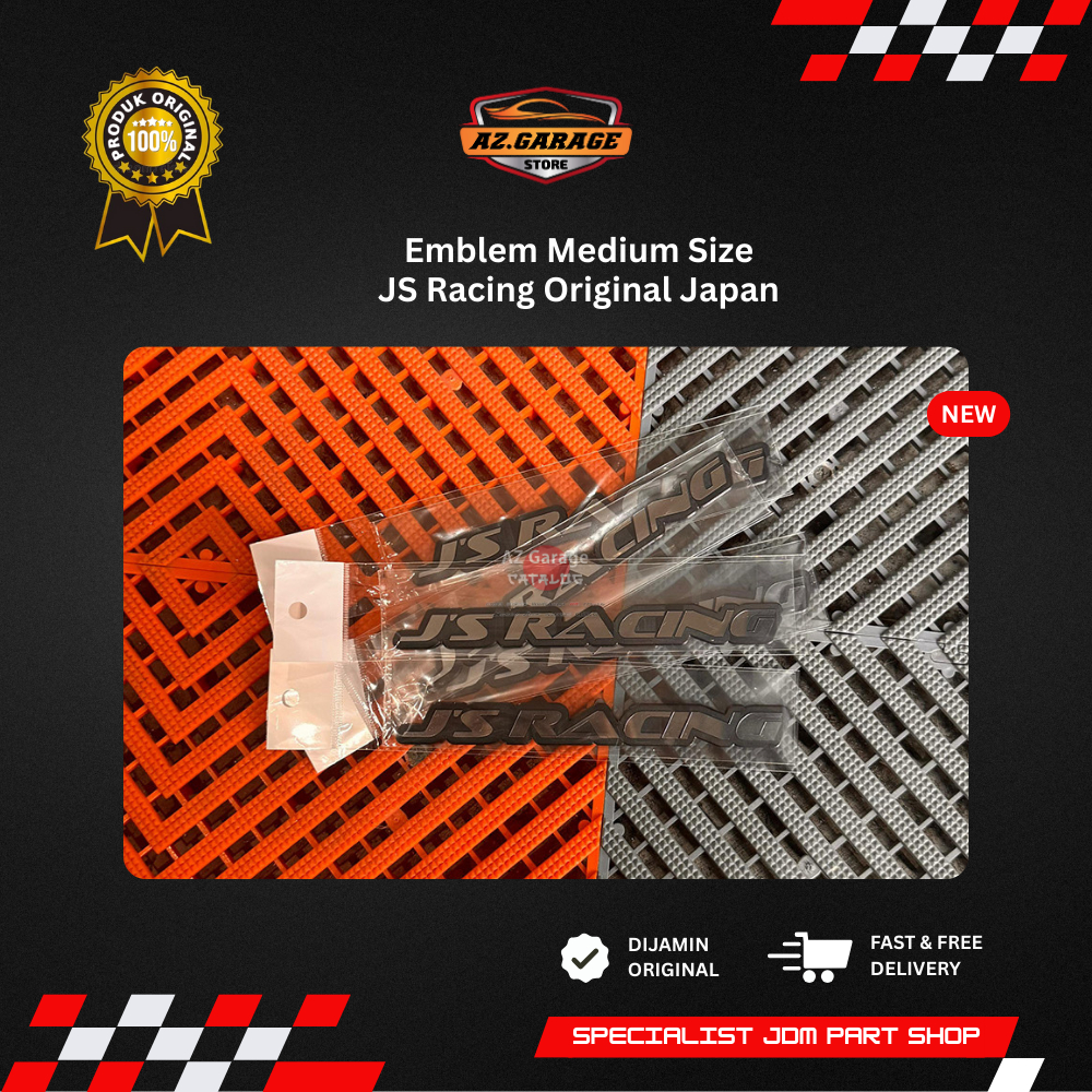 Emblem JS Racing  Medium Size Original Japan