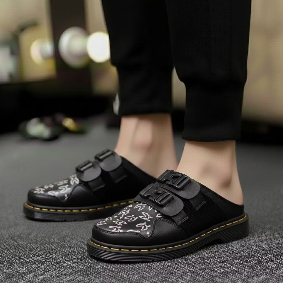 NYKRMN - Sandal Slop Pria Sepatu Sandal Slide Casual Keren