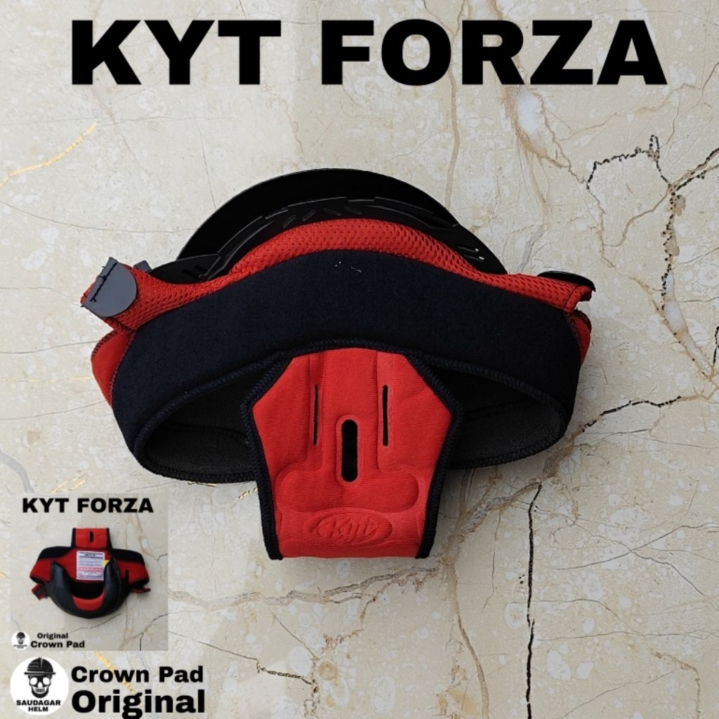 BUSA CROWN/ BUSA KEPALA HELM KYT FORZA ORIGINAL 100%