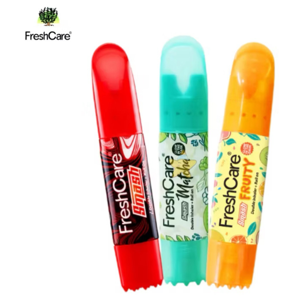Freshcare Smash Inhaler Roll On 8ml - freshcare smash matcha - freshcare smash hot - freshcare smash