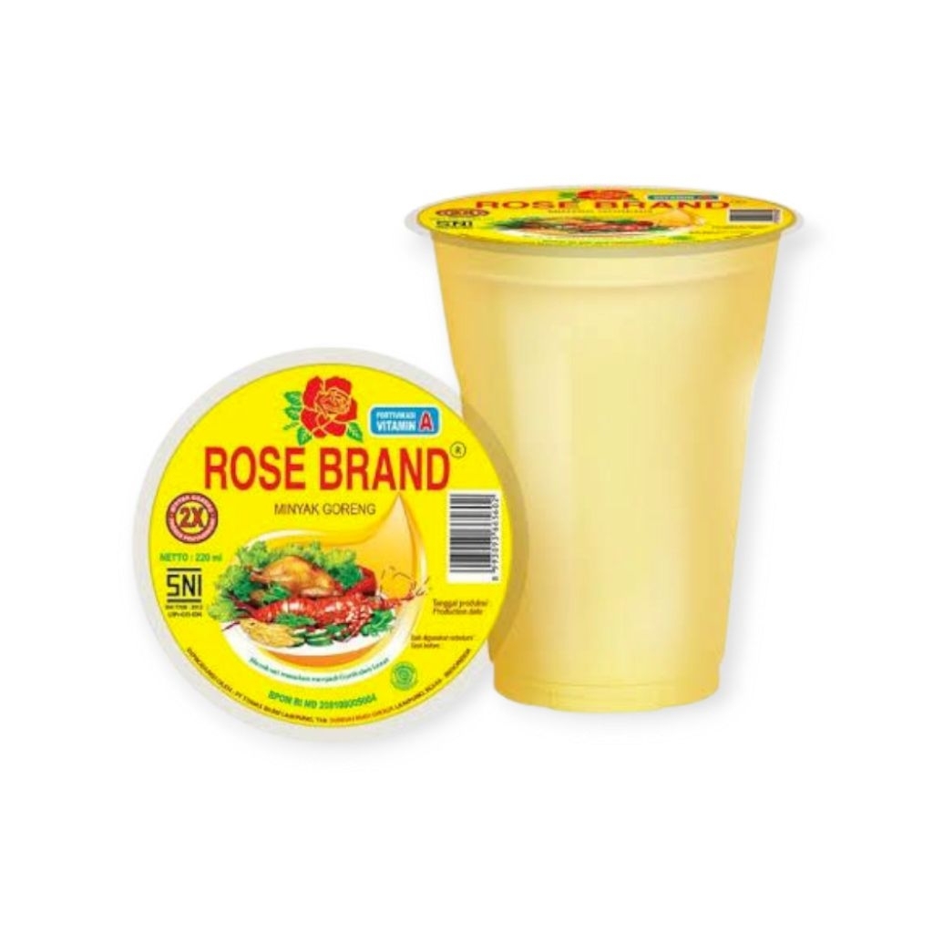 Rose Brand Minyak Goreng Cup 220ml