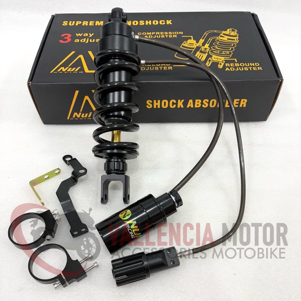 Monoshock Cb 150r Cbr Nui Racing 3way Selang Flexible Double Tabung Nui Original