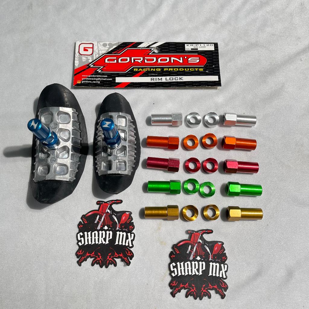STOPER BAN GORDON UNTUK VELG 18 21 STOPPER BAN CRF 150 KLX 150 WR 155 + Mur Baud Baut Stopper Ban Tr