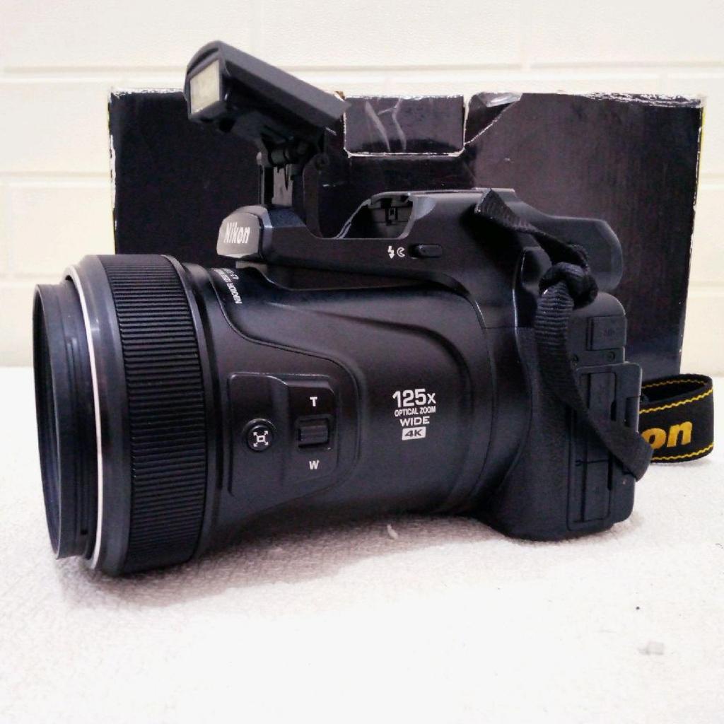 Kamera Nikon Coolpix p1000 / Nikon Coolpix p1000 4k Lensa 125x optical zoom wide 4k