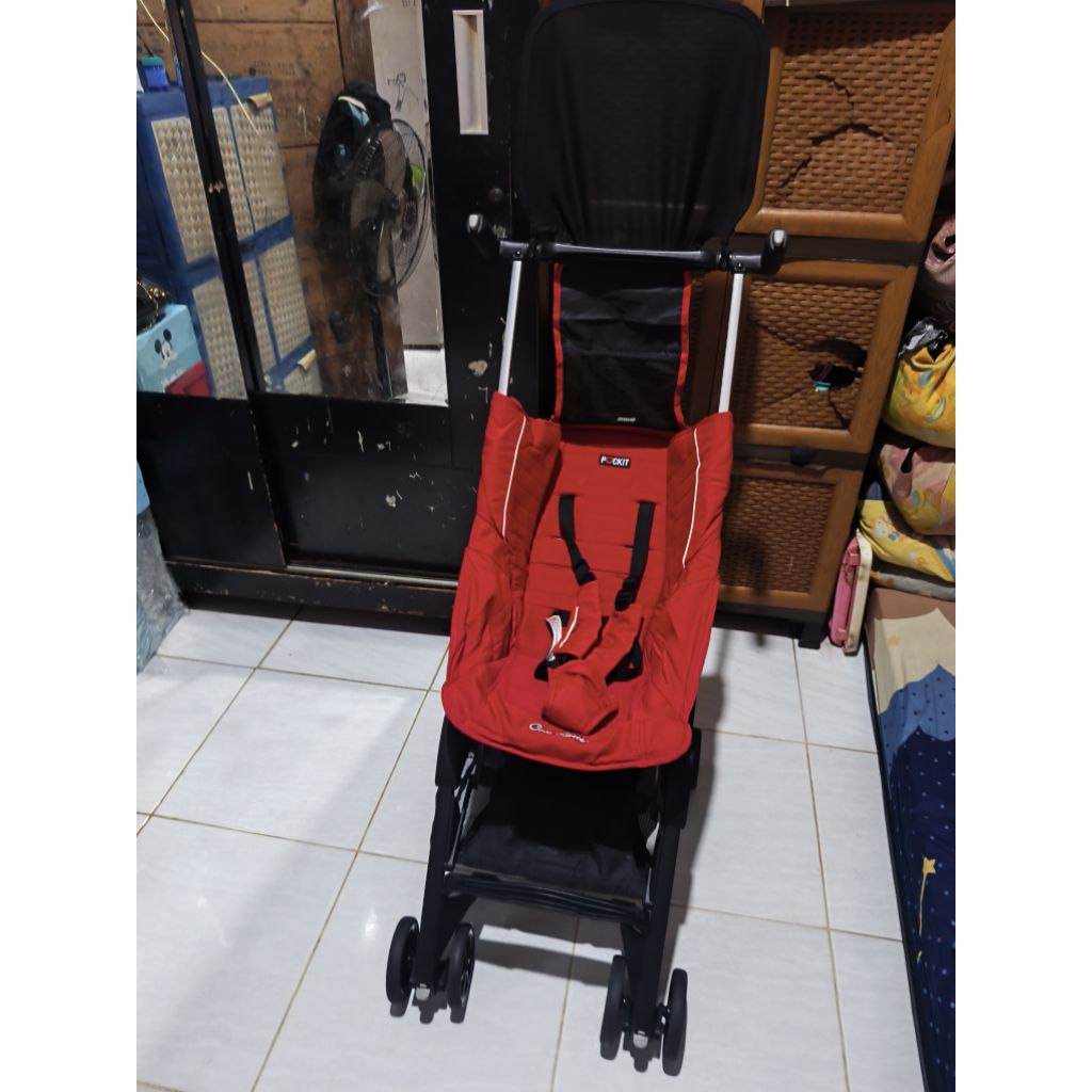 stroller pockit gen 5 (CL 789) cocolatte D 340 series preloved lengkap tas ransel / backpack