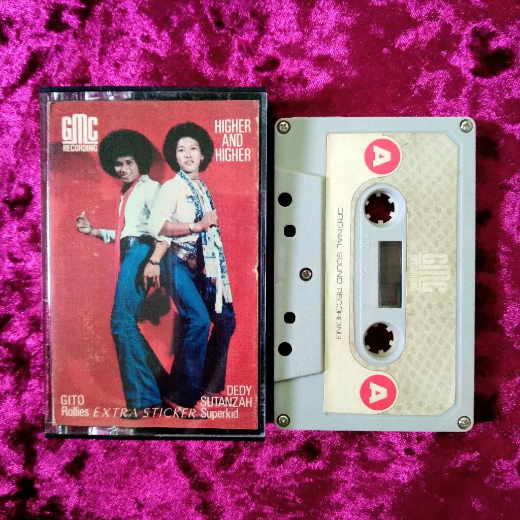 Kaset Gito Rollies & Dedy Sutanzah (Deddy Stanzah) - Higher And Higher