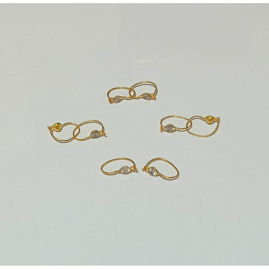 ANTING EMAS ANAK BAYI PER MATA ( EMAS MUDA 6K )