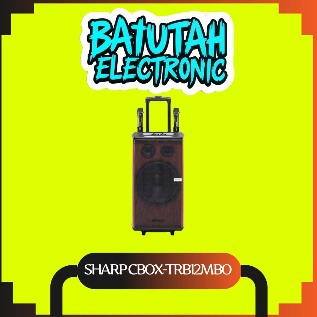 SHARP ACTIVE SPEAKER - CBOX-TRB12MBO