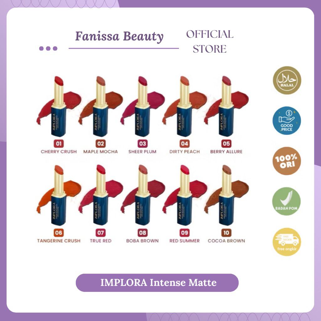 LIPSTIK IMPLORA / LIPSTICK IMPLORA GROSIRAN