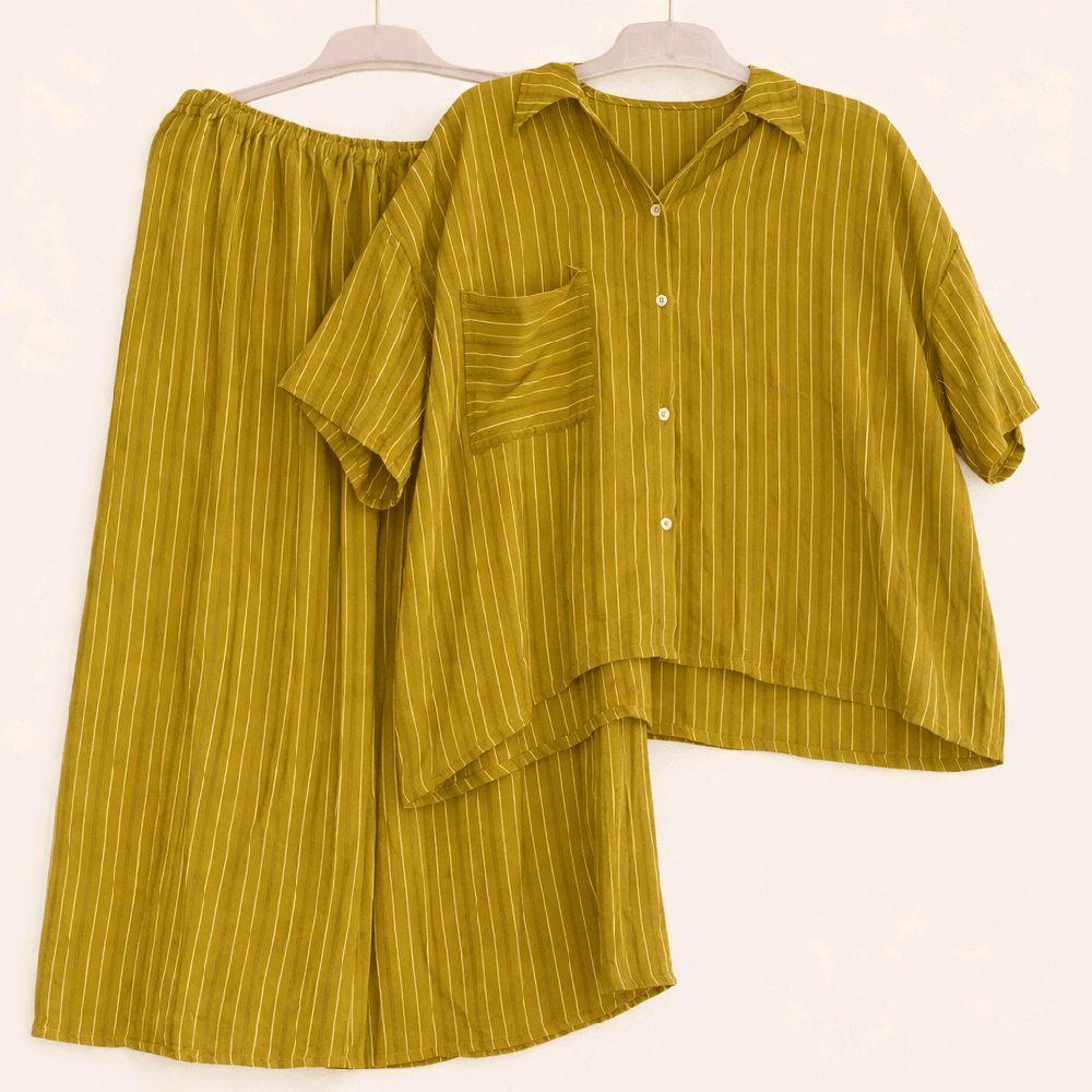 BB 90-135 Kg Setelan Jumbo YAYAA LD 150  Oversize Nyaman Wanita Panjang Bigsize Kekinian  Kulot  Baj