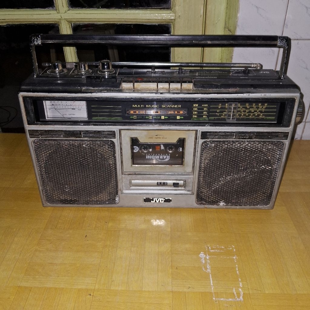 radio tape recorder jvc jadul