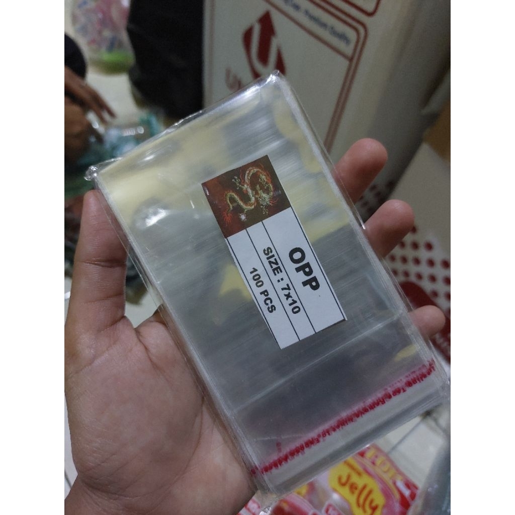 PLASTIK OPP 7X10 ISI 100 / PLASTIK OPP SERBAGUNA