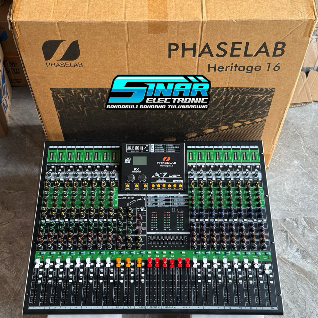 MIXER PHASELAB HERITAGE 16 CHANEL ORIGINAL