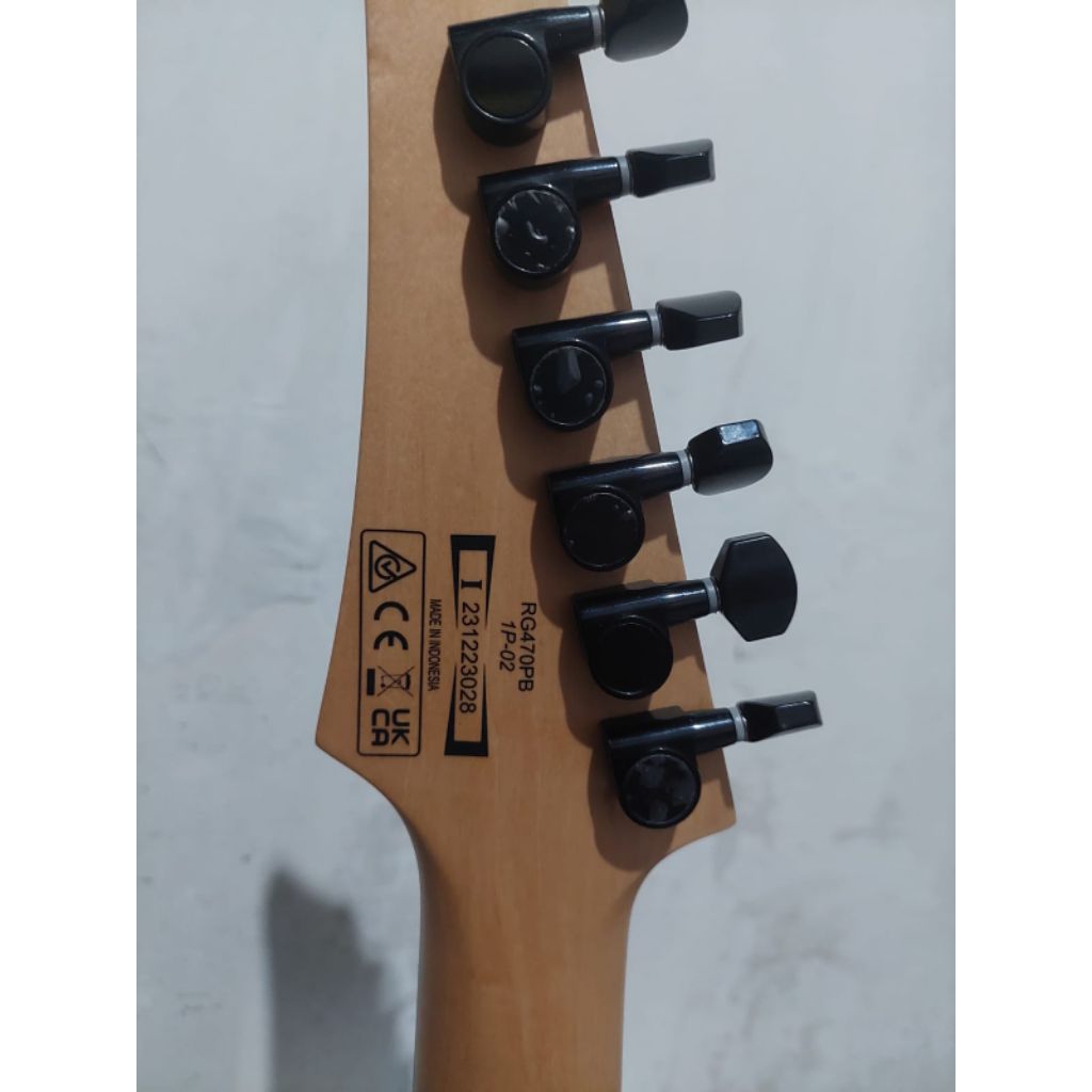 gitar elektrik ibanez rg470pb original. second like new mulus