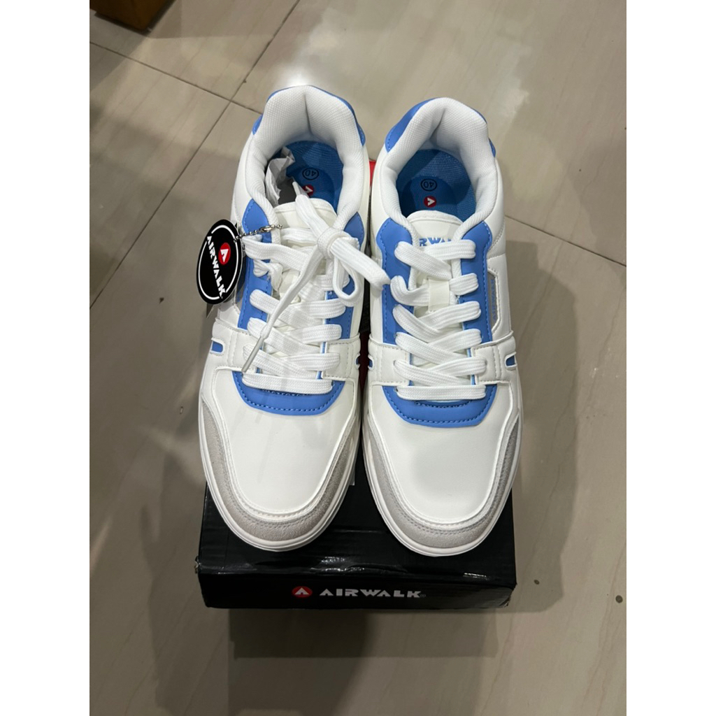 Airwalk Charlie Off White/Blue 100% Original