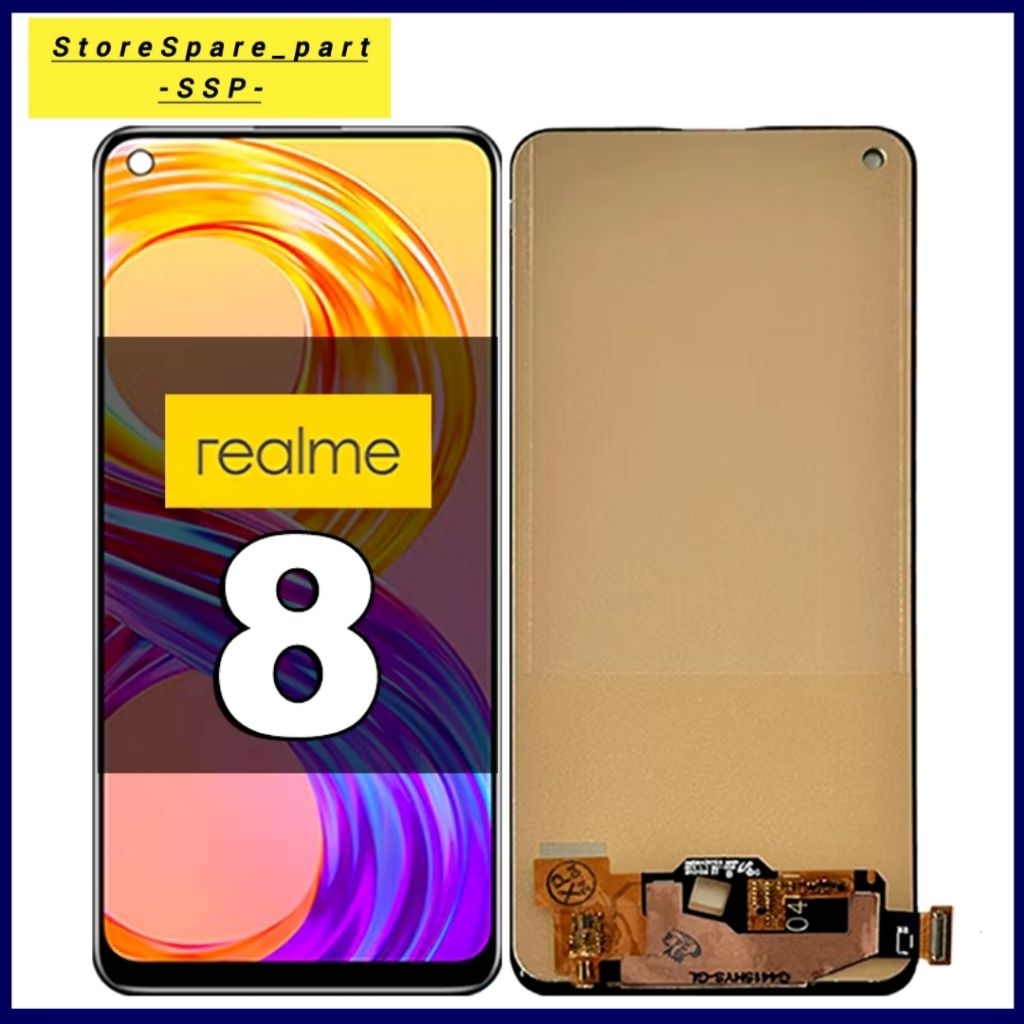LCD TOUCHSCREEN ORIGINAL REALME 8
