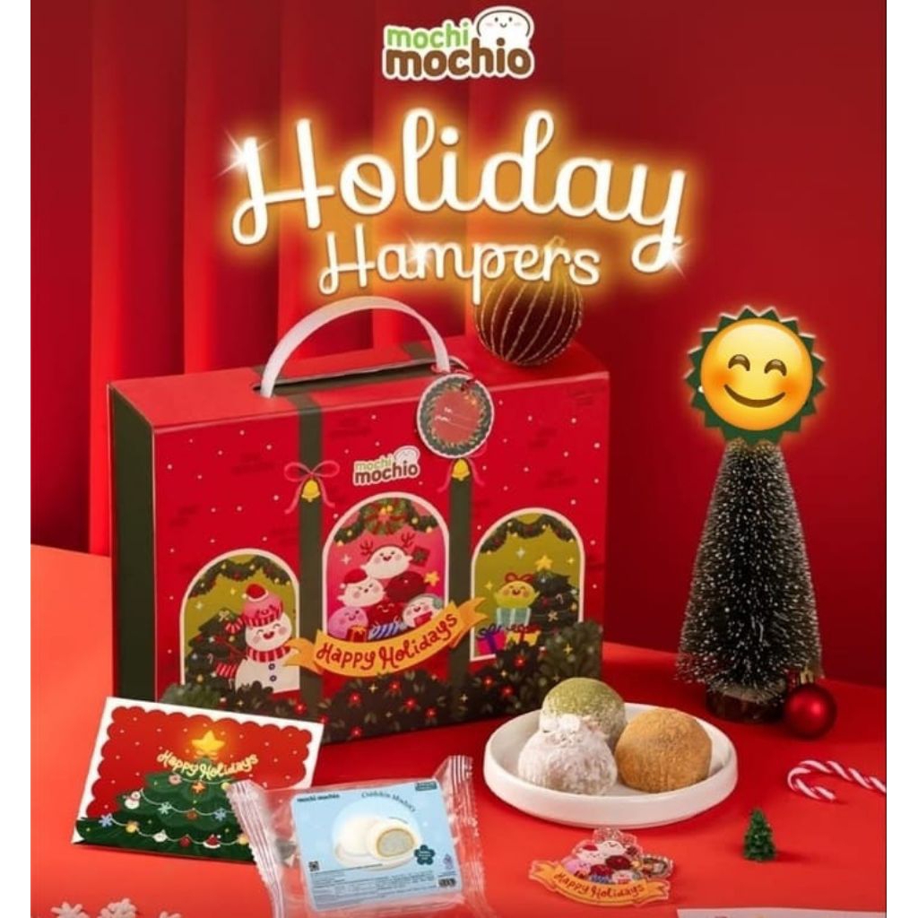 HAMPERS NATAL CHRISTMAS HAMPERS MOCHI MOCHIO KUE MOCHI MOCHIO HOMEMADE ORIGINAL