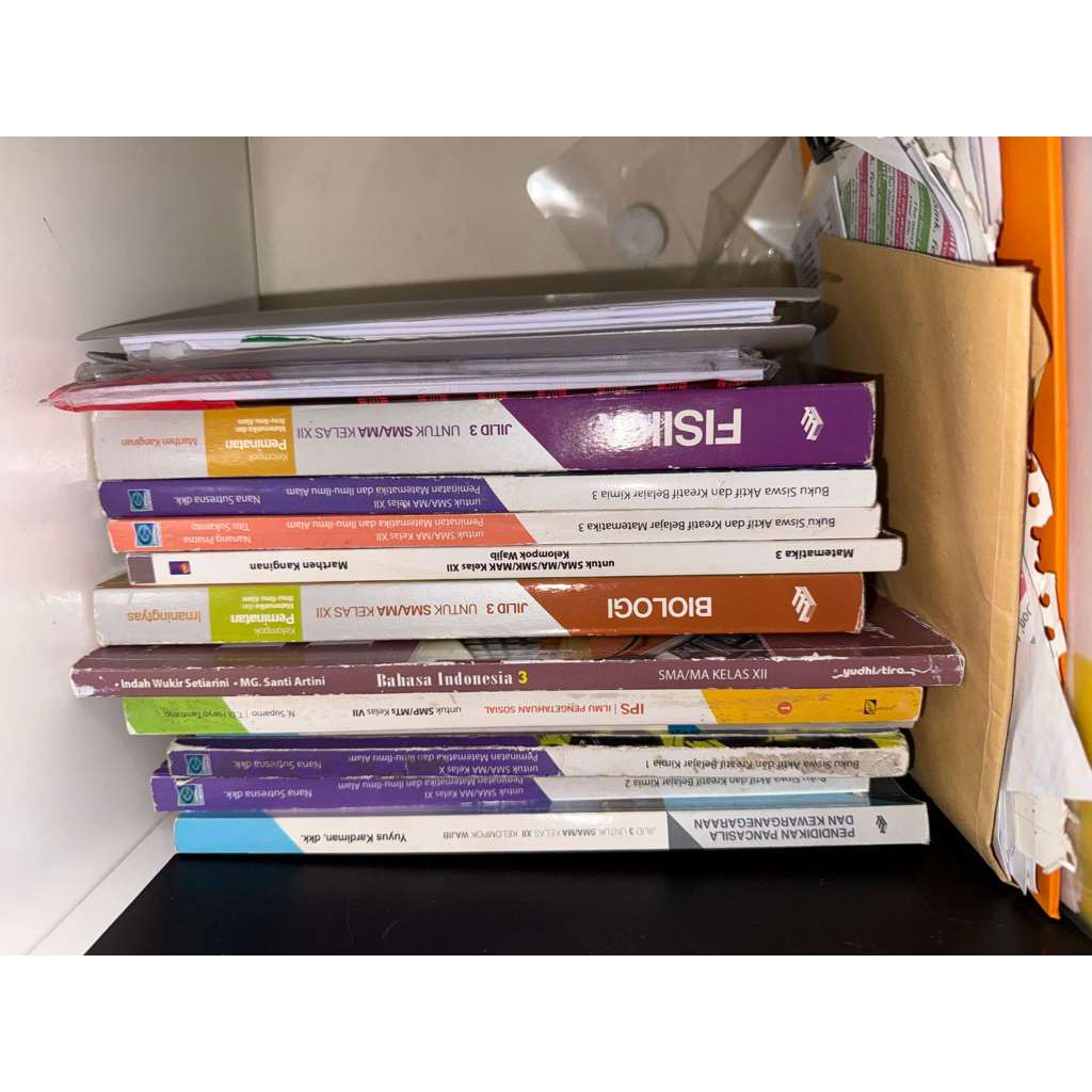 PRELOVED Buku Pelajaran SMP-SMA