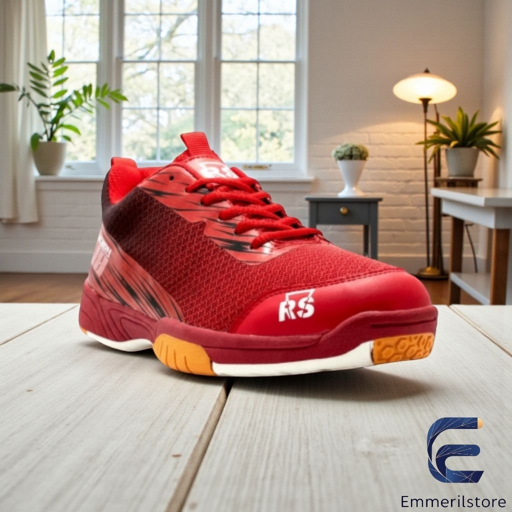 Sepatu Olahraga Jumbo Big Size 44-45-46-47 Sepatu Badminton Voli Bulutangkis Jogging Dan Senam