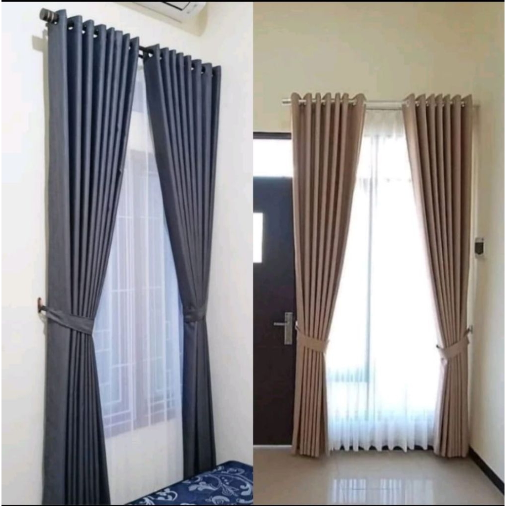 Gorden Blackout Polos Gorden Polos Blackout Hordeng Jendela