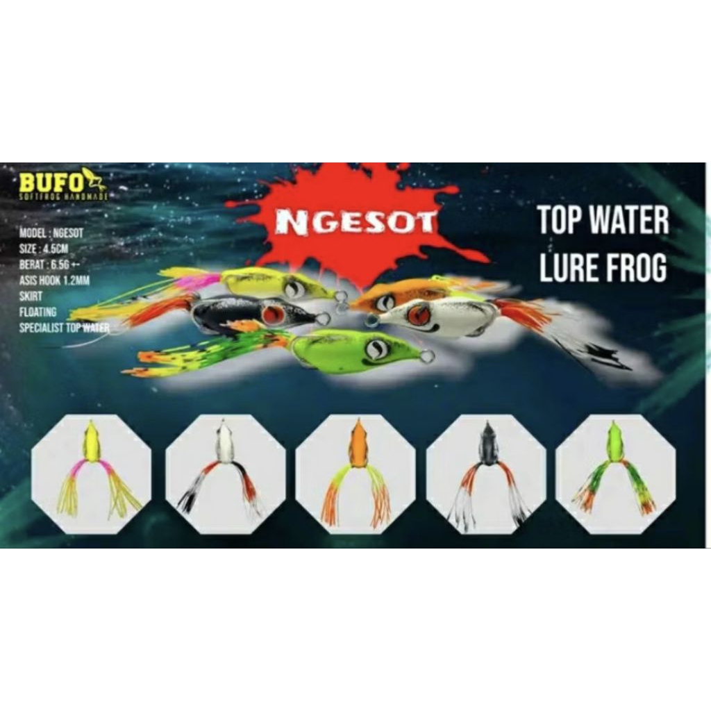 Soft Frog Bufo Ngesot