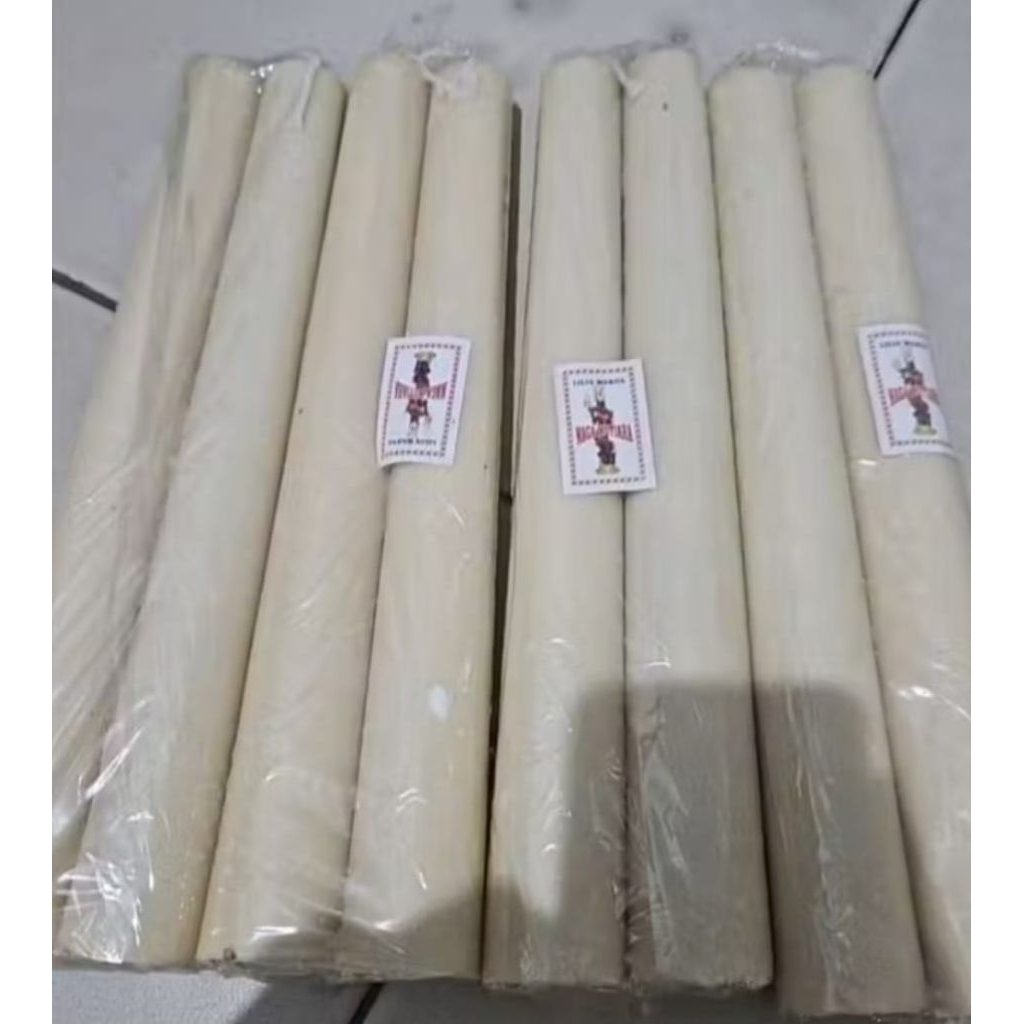 lilin putih jumbo buat lilin natal lilin altar dan sebagainya