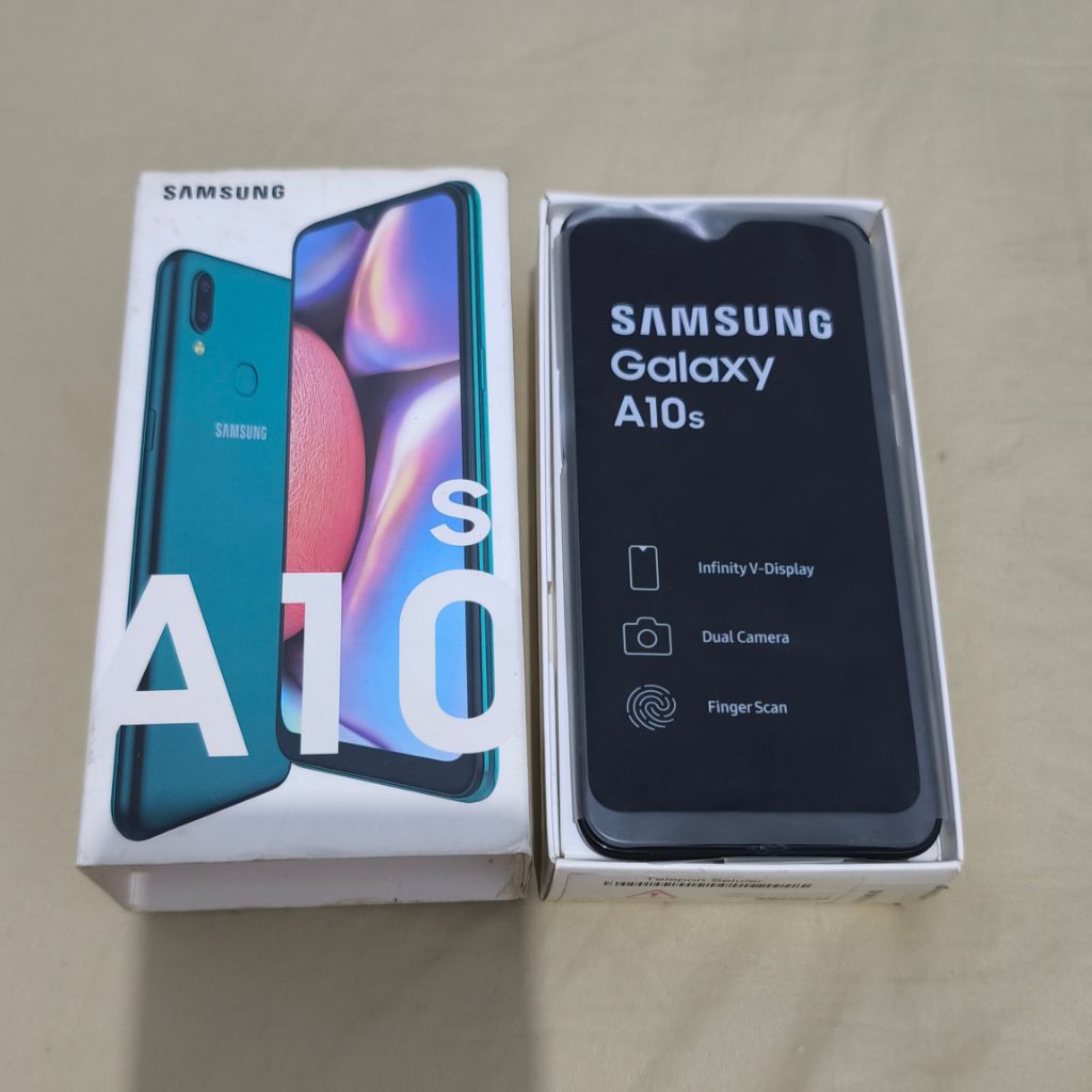 Samsung Galaxy A10S Second Box Mulus