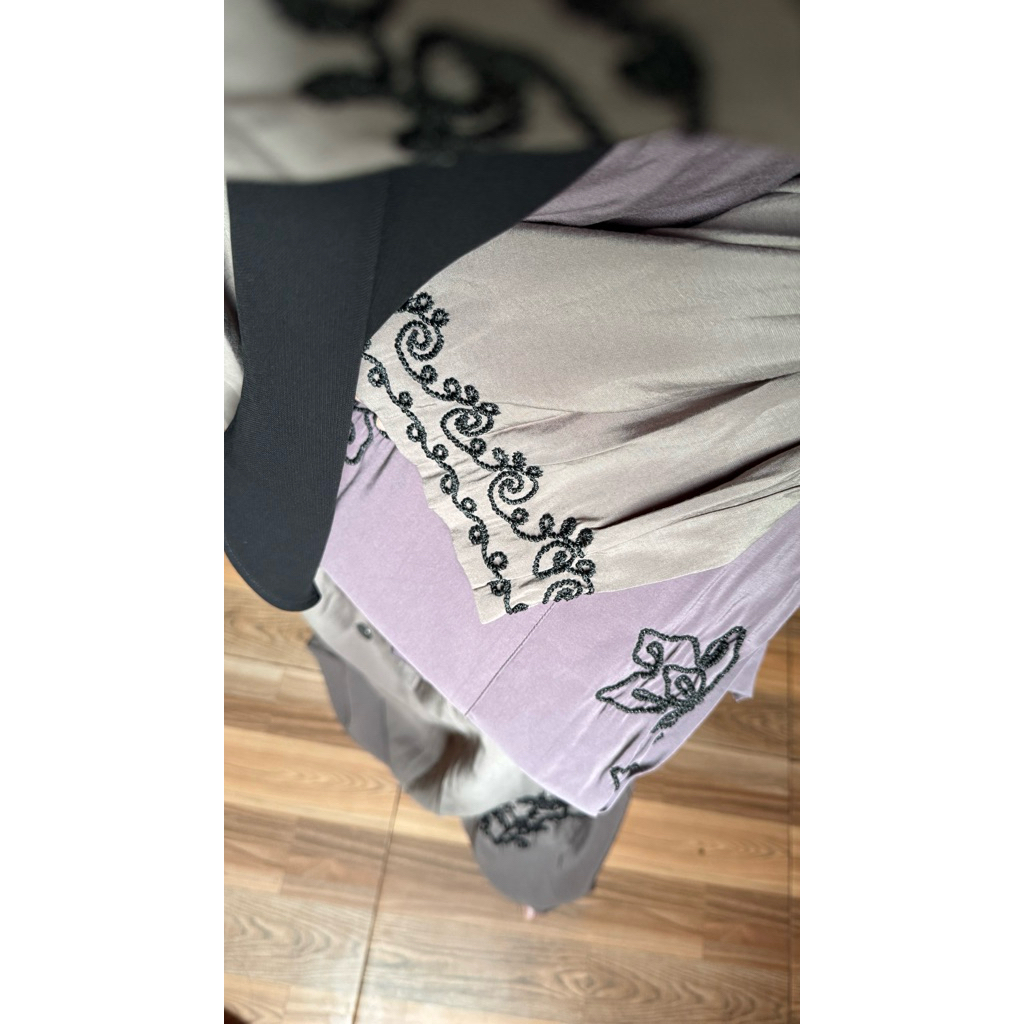 AAFIYA ABAYA - NWT AIZA ABAYA CHARCOAL GREY SM
