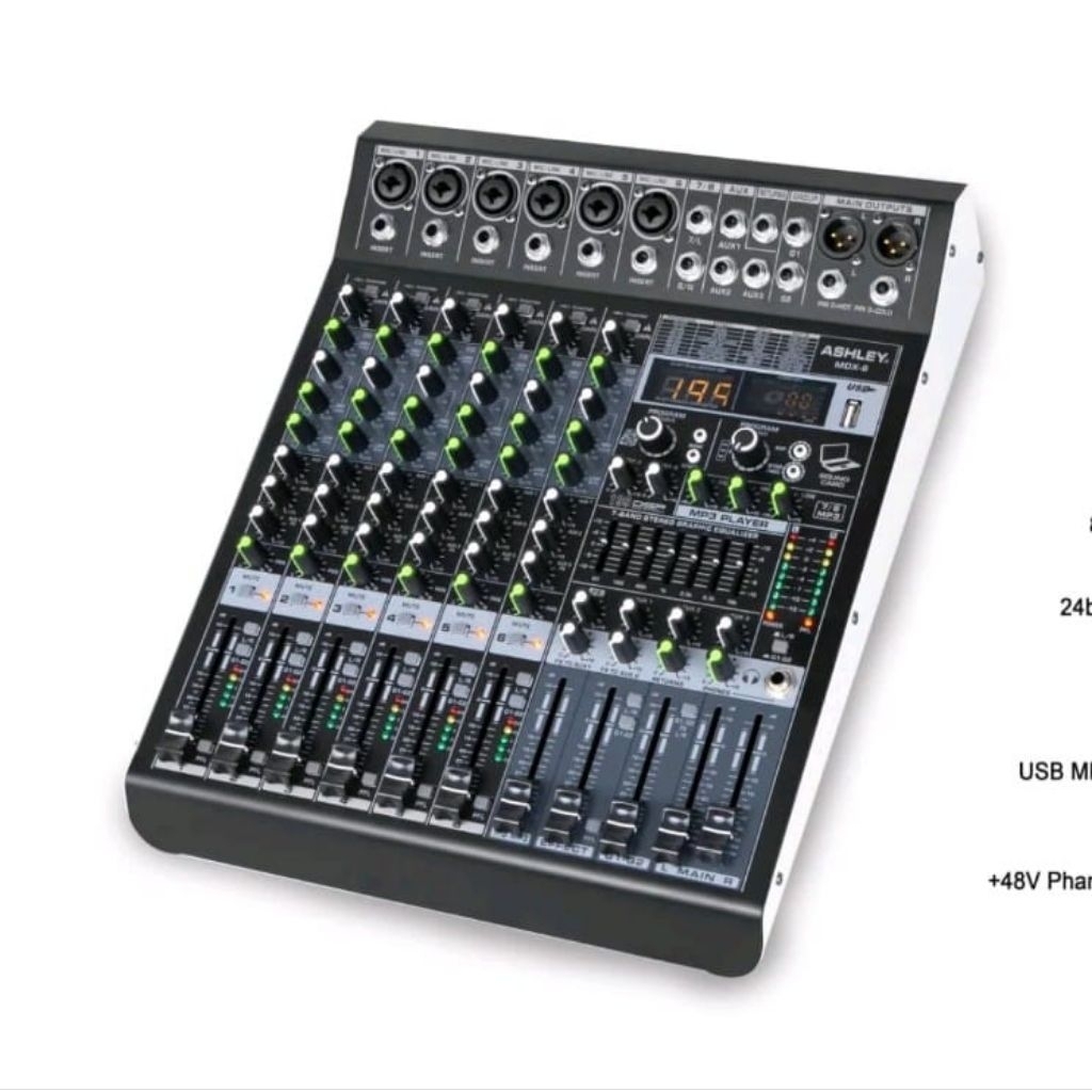MIXER ASHLEY MDX 6 MDX6 ORIGINAL