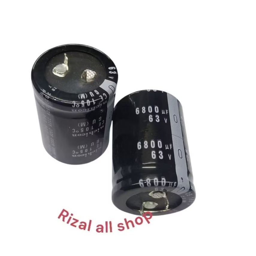 Elco 6800uf 63v Nichicon Kapasitor Elco